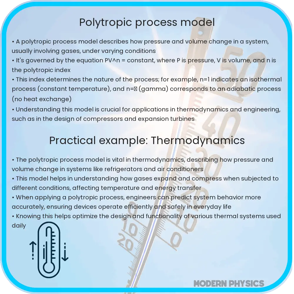 Polytropic process model