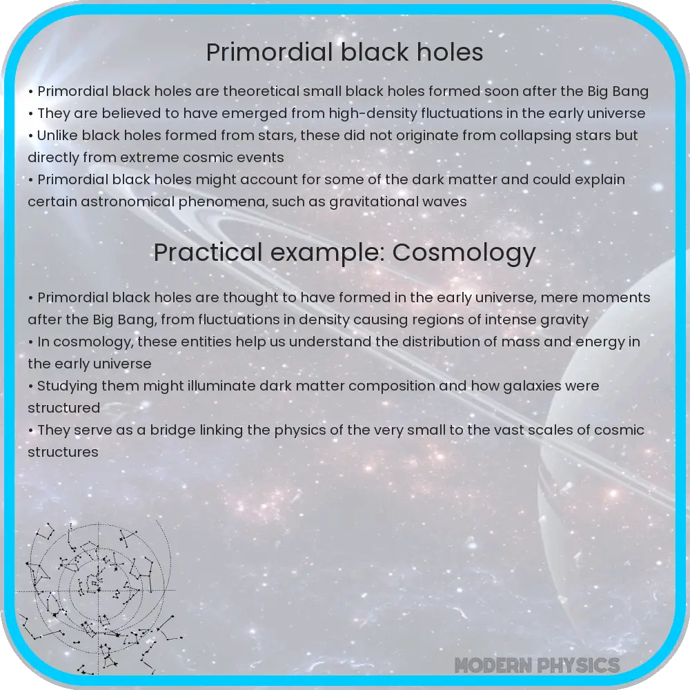 Primordial black holes