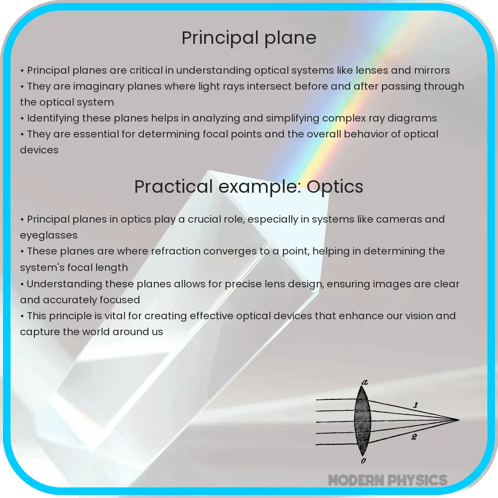 Principal plane