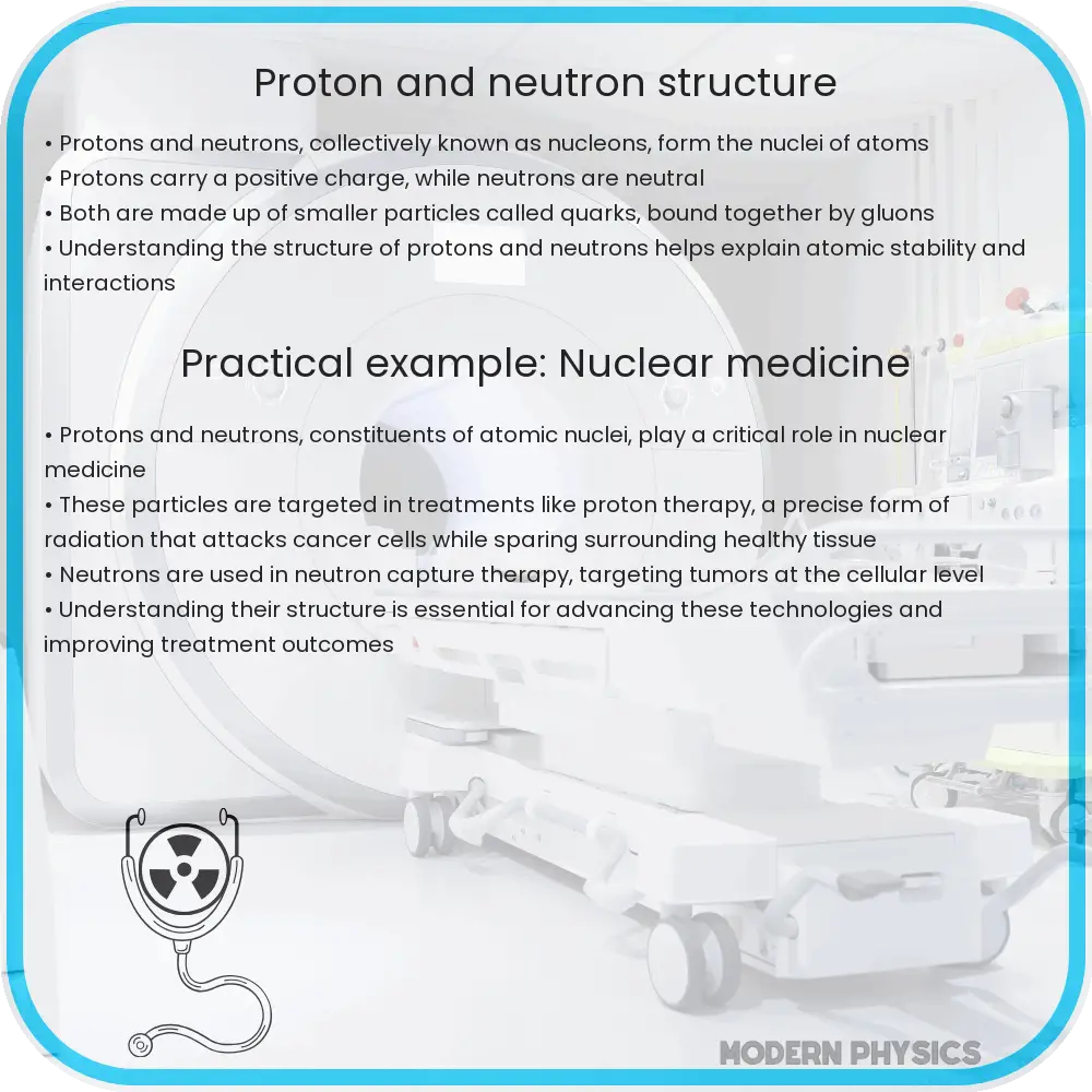 Proton and neutron structure
