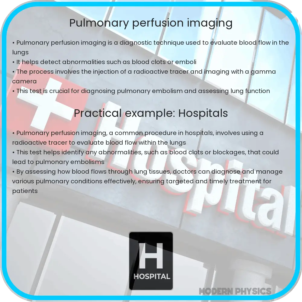 Pulmonary perfusion imaging
