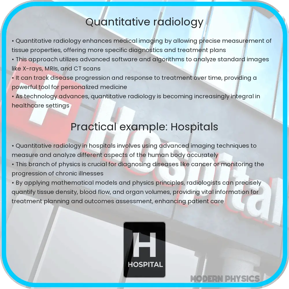 Quantitative radiology