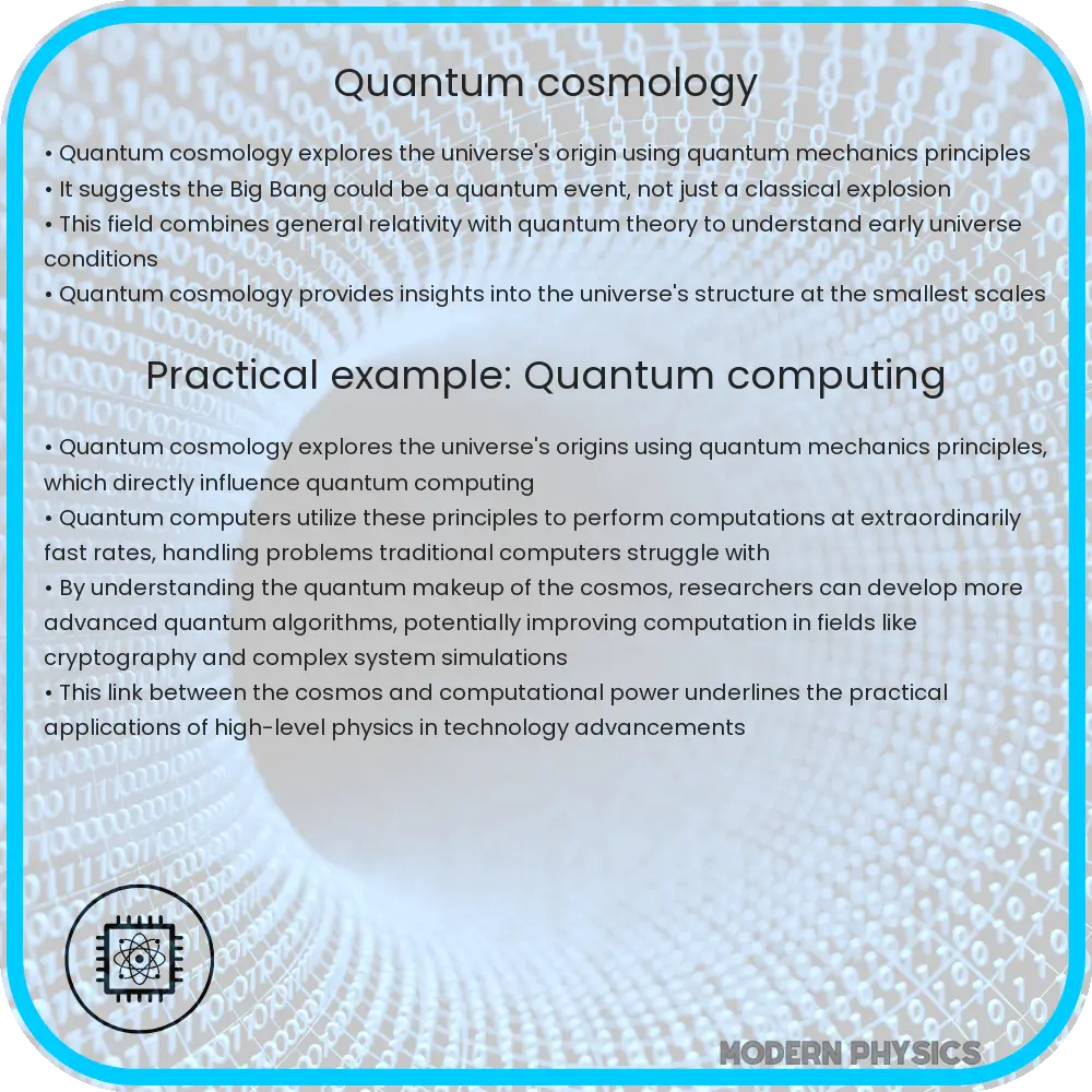 Quantum cosmology