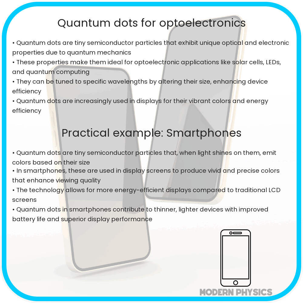 Quantum dots for optoelectronics