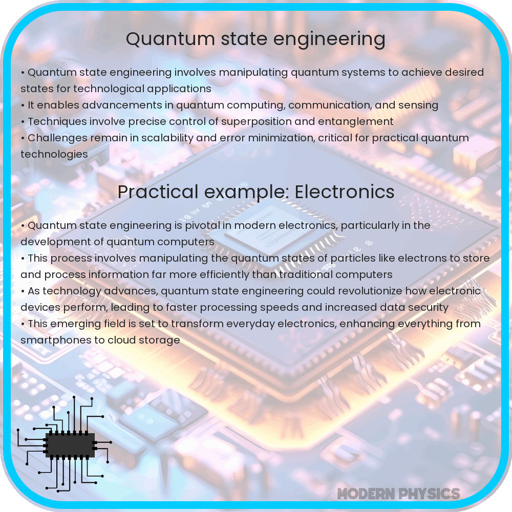 Quantum State Engineering | Precision, Control & Applications
