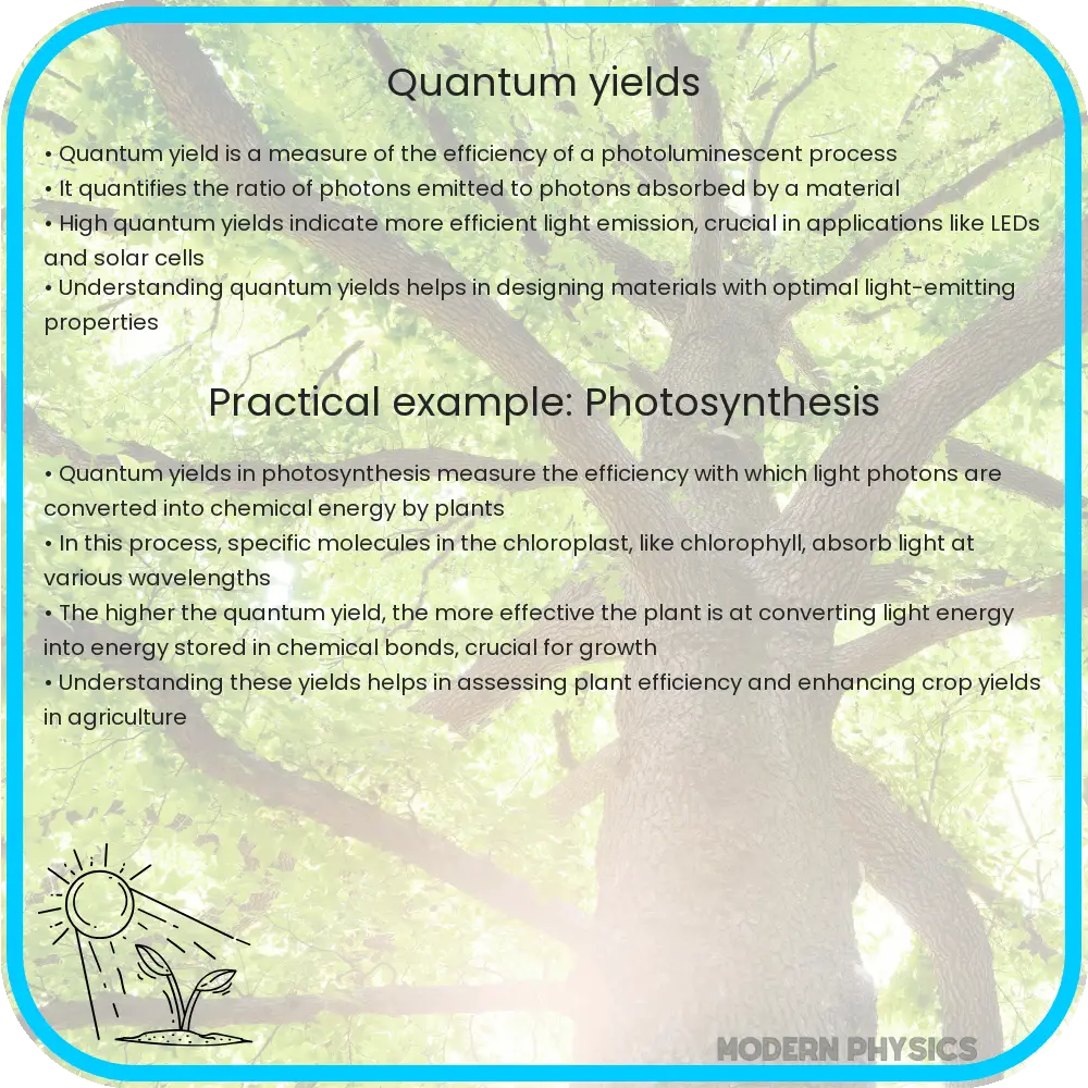 Quantum Yields