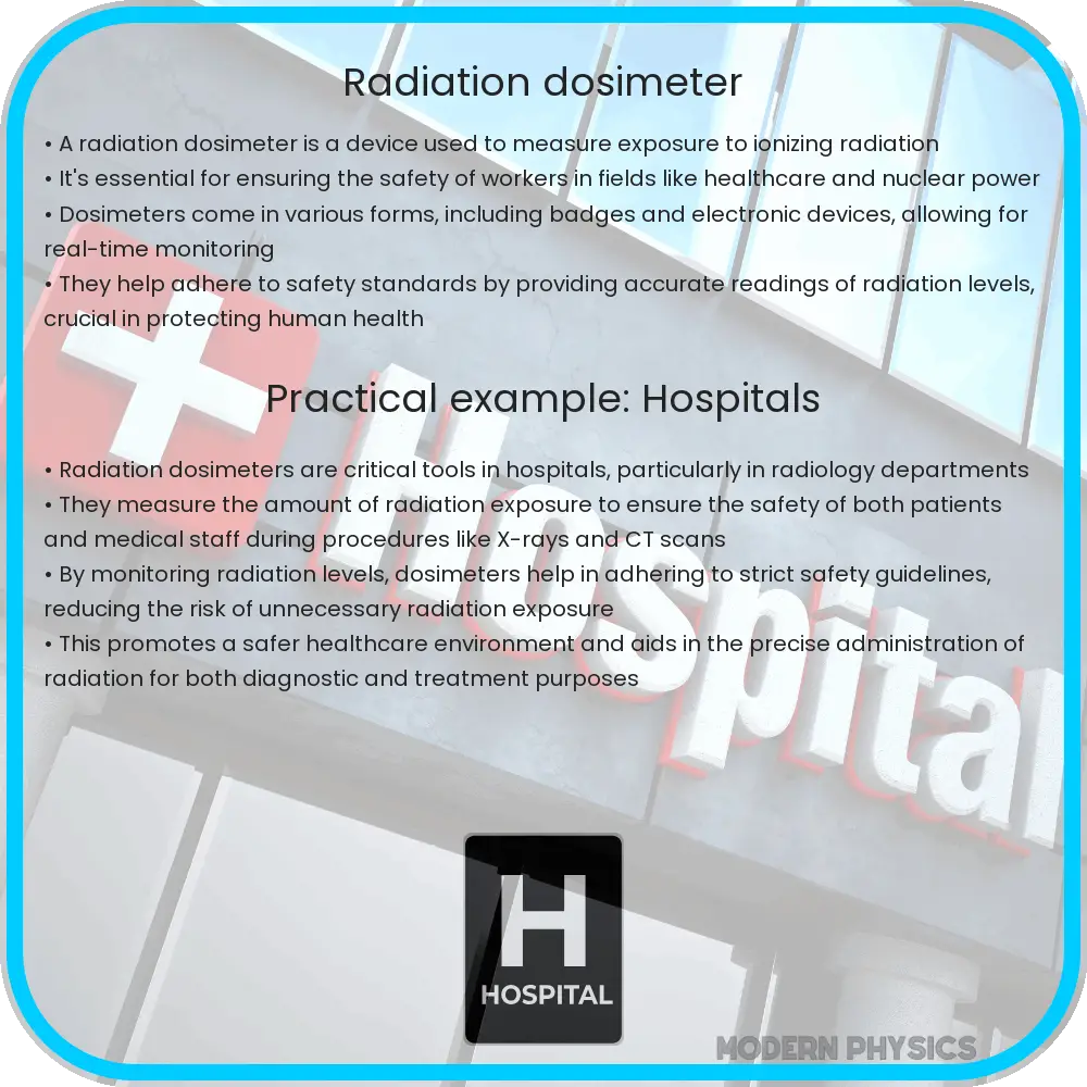 Radiation dosimeter