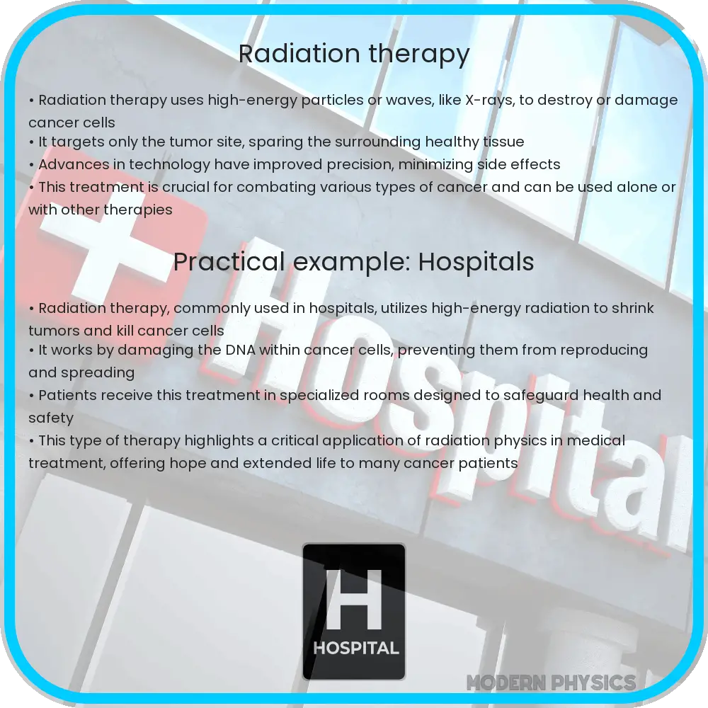 Radiation therapy