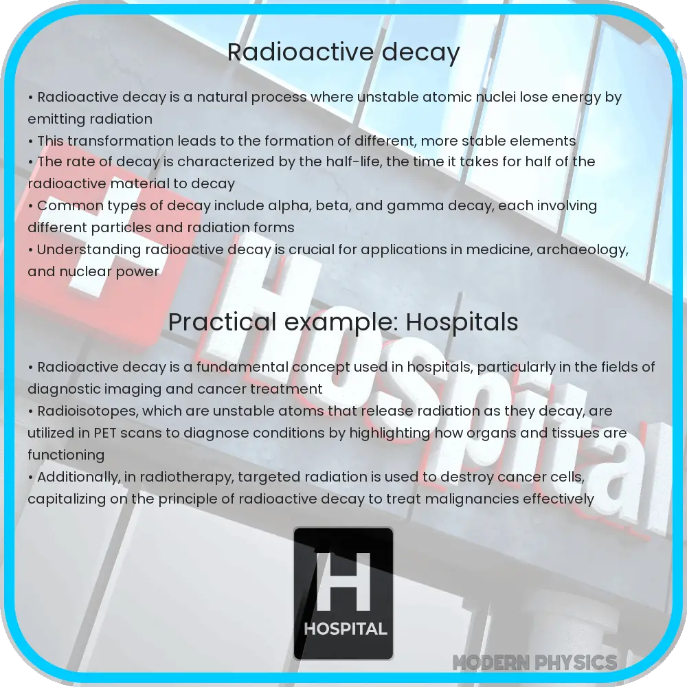 Radioactive decay