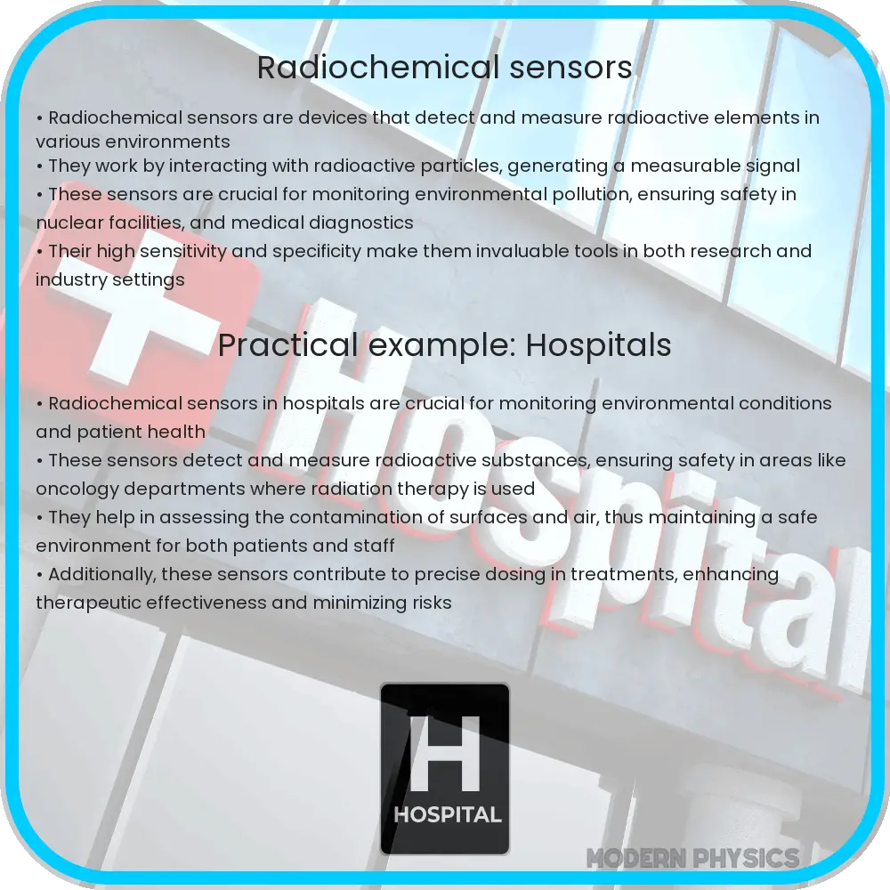 Radiochemical sensors