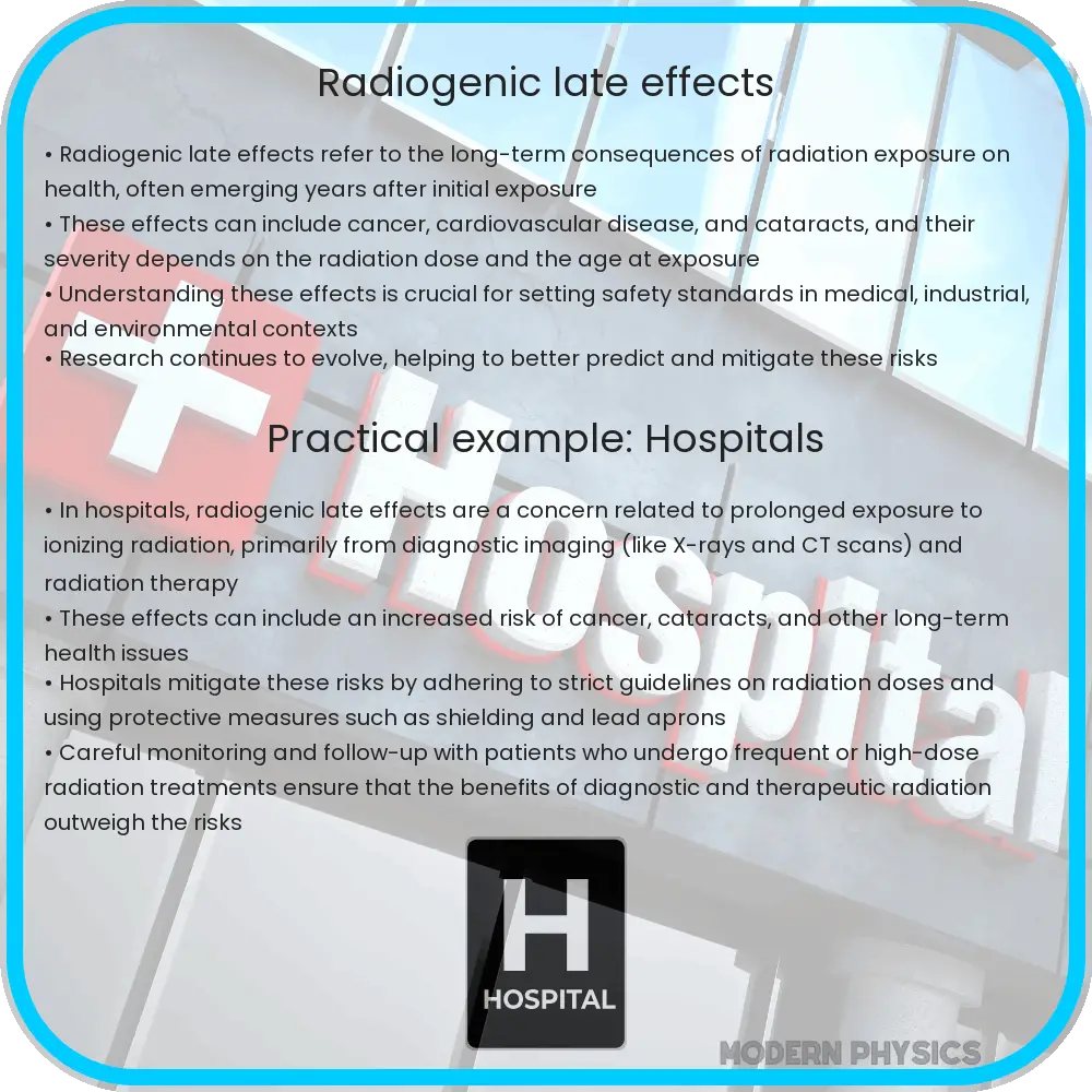 Radiogenic Late Effects