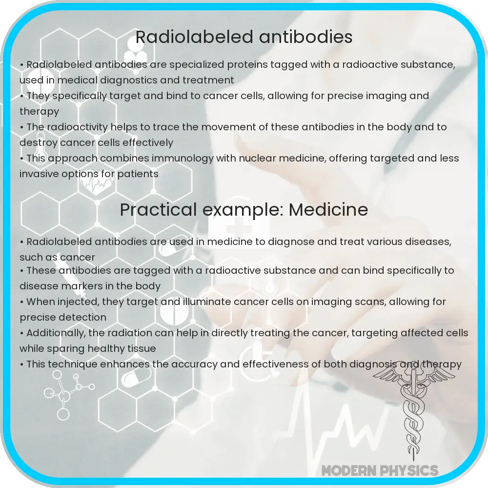 Radiolabeled antibodies