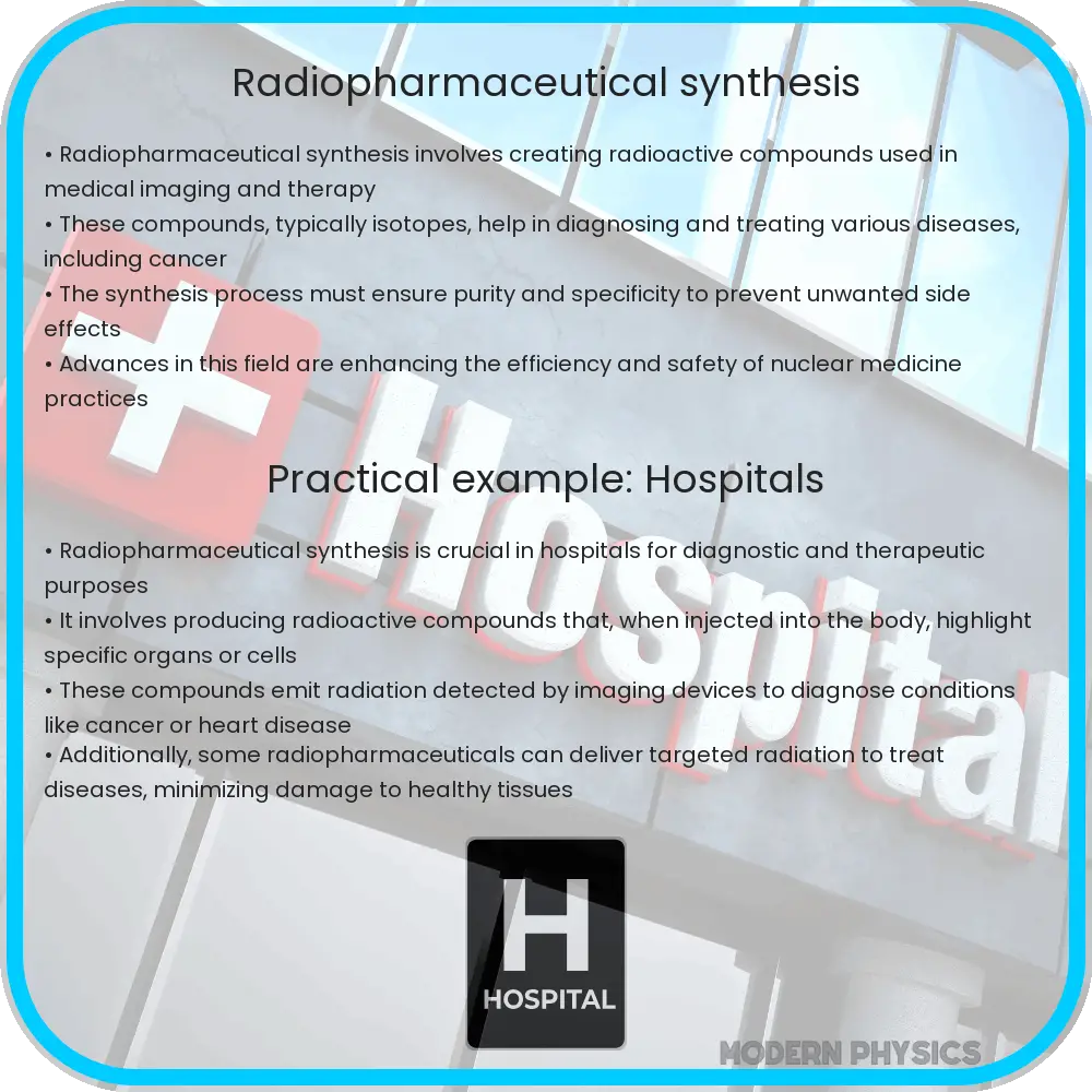 Radiopharmaceutical synthesis