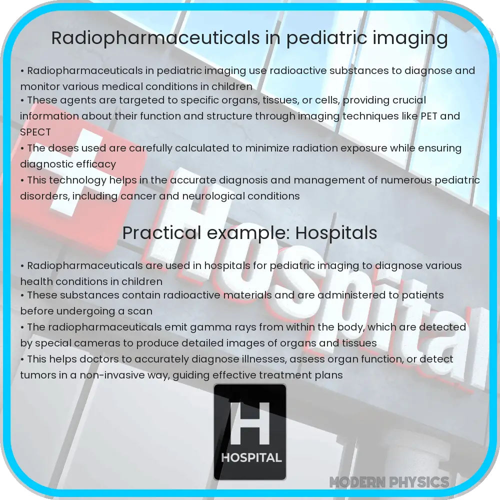Radiopharmaceuticals in pediatric imaging