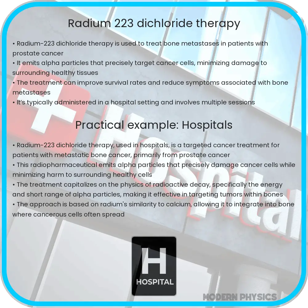 Radium-223 dichloride therapy