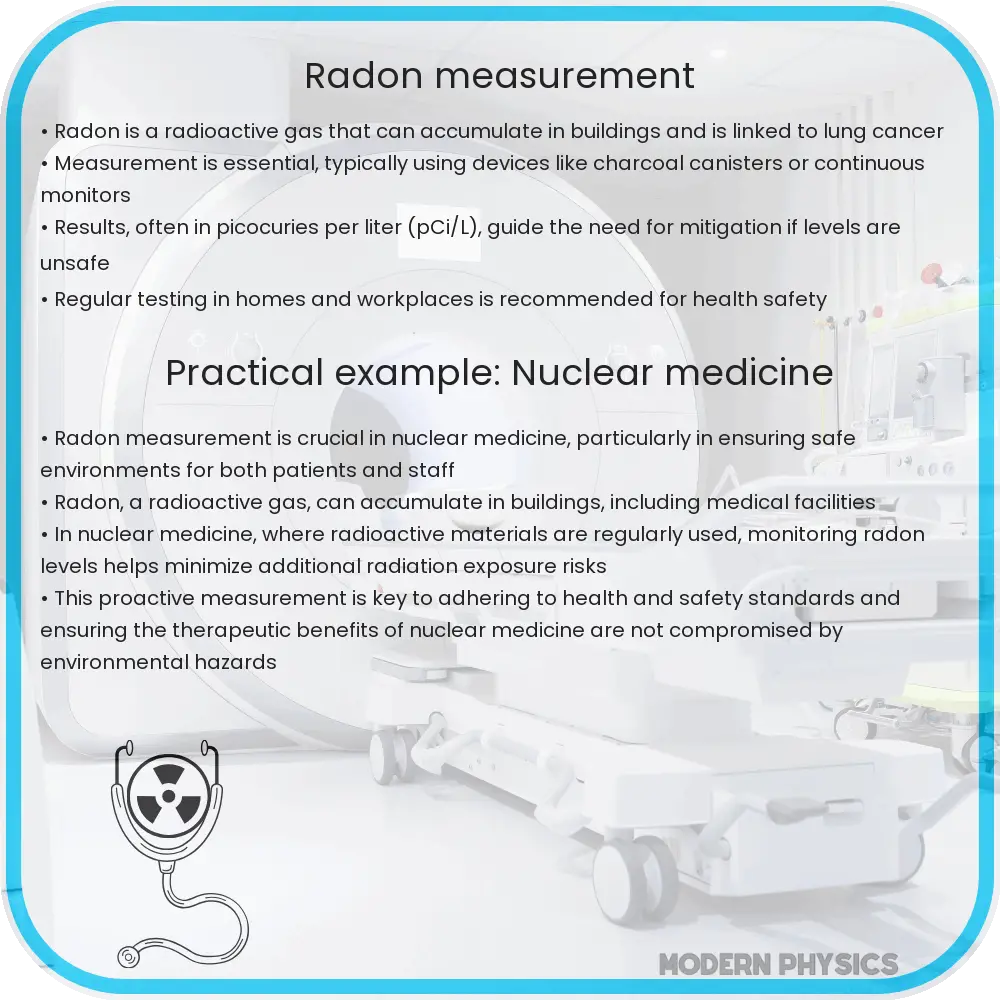 Radon measurement