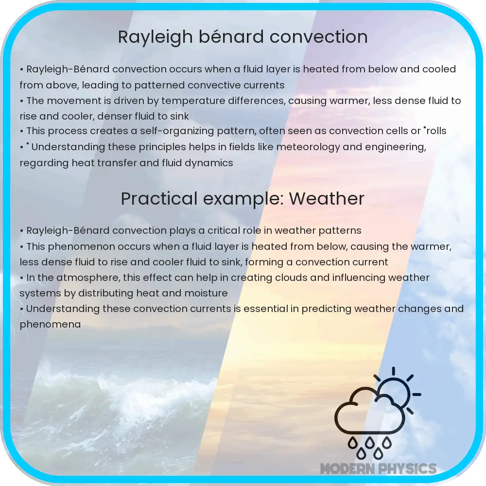 Rayleigh-Benard convection