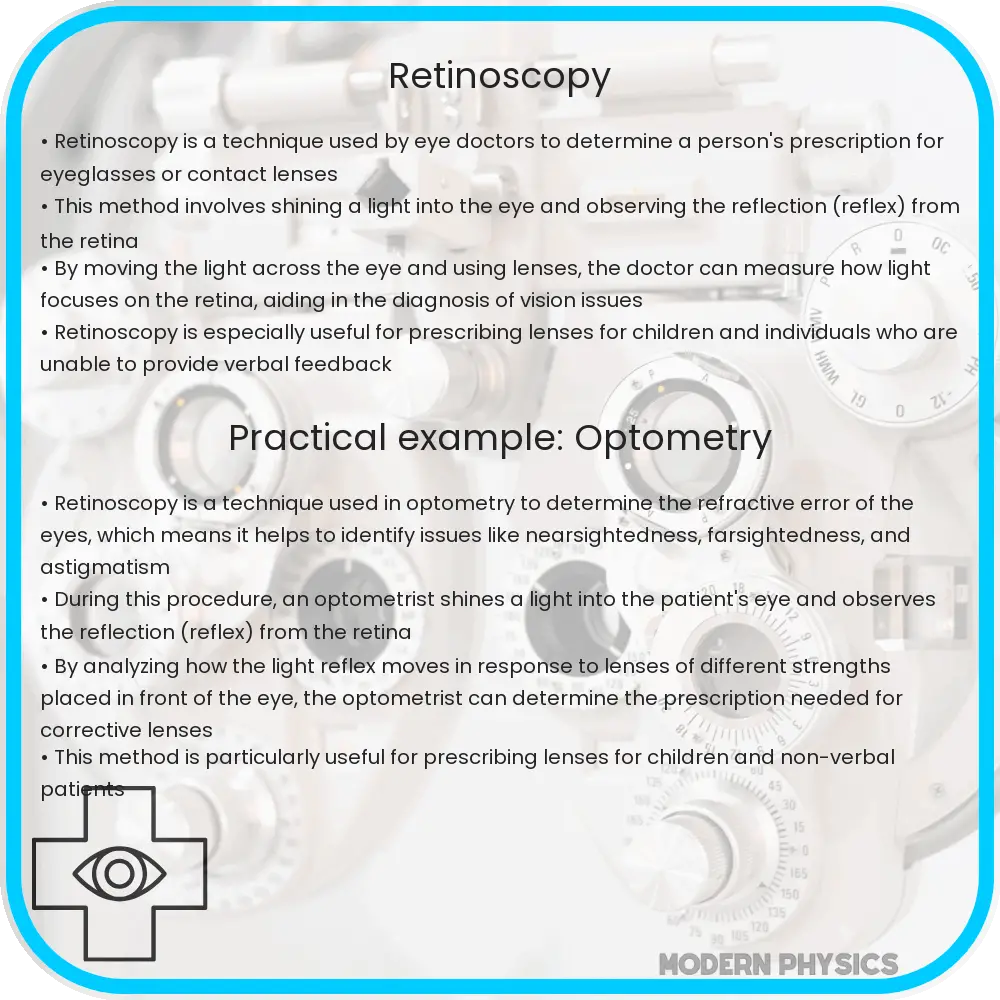 Retinoscopy Precise Diagnosis, Eye Health & Optics