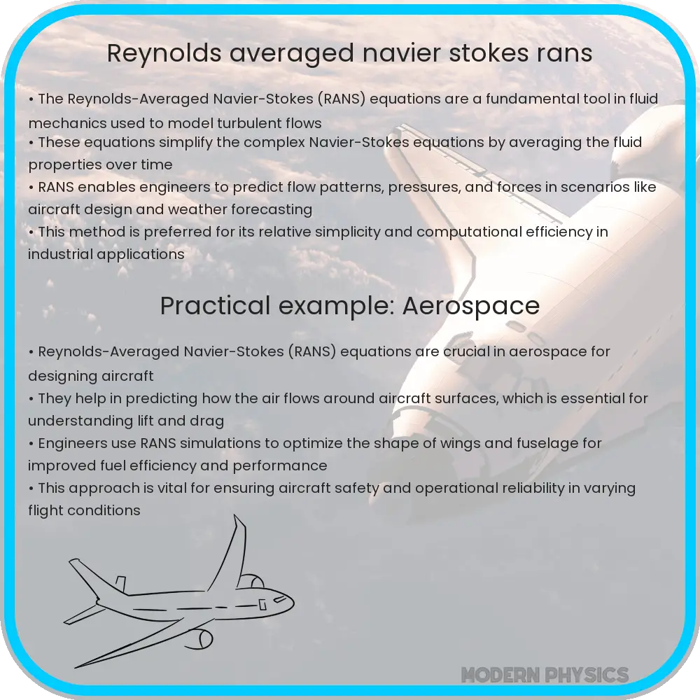 Reynolds-Averaged Navier-Stokes - RANS
