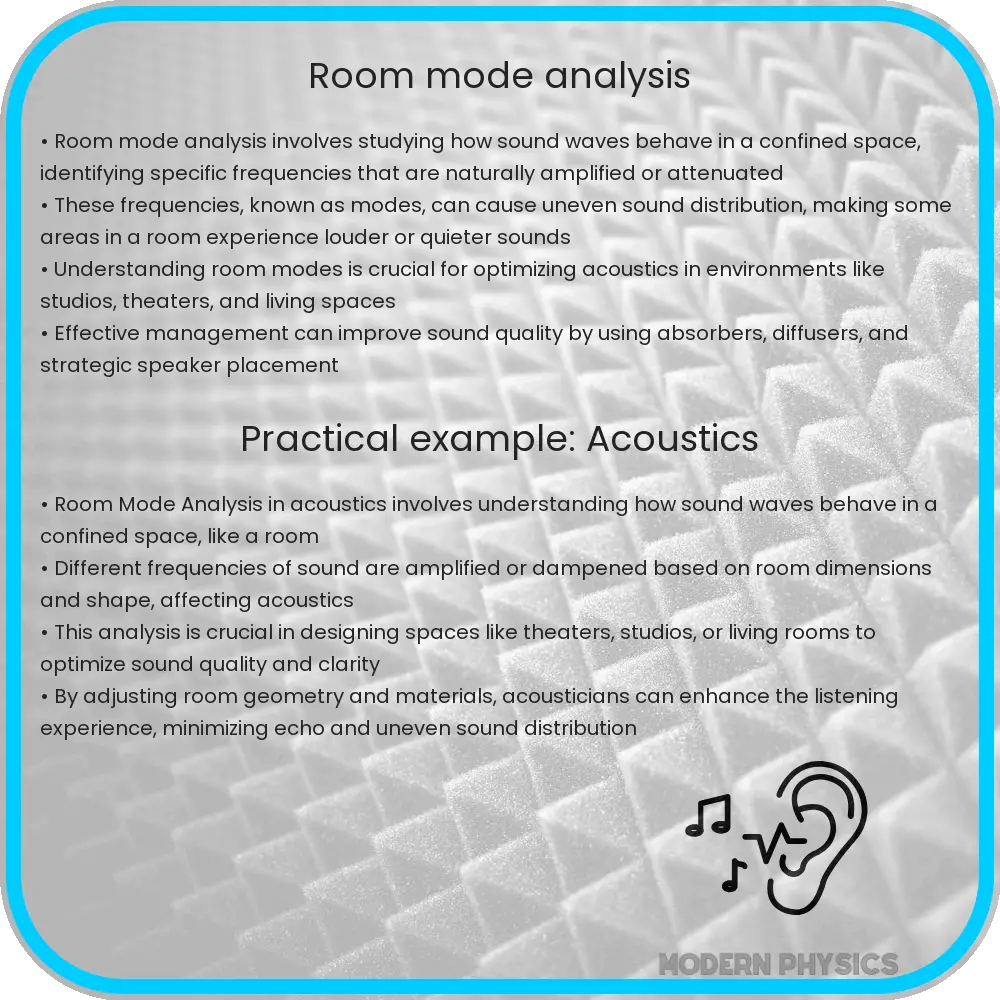 Room Mode Analysis