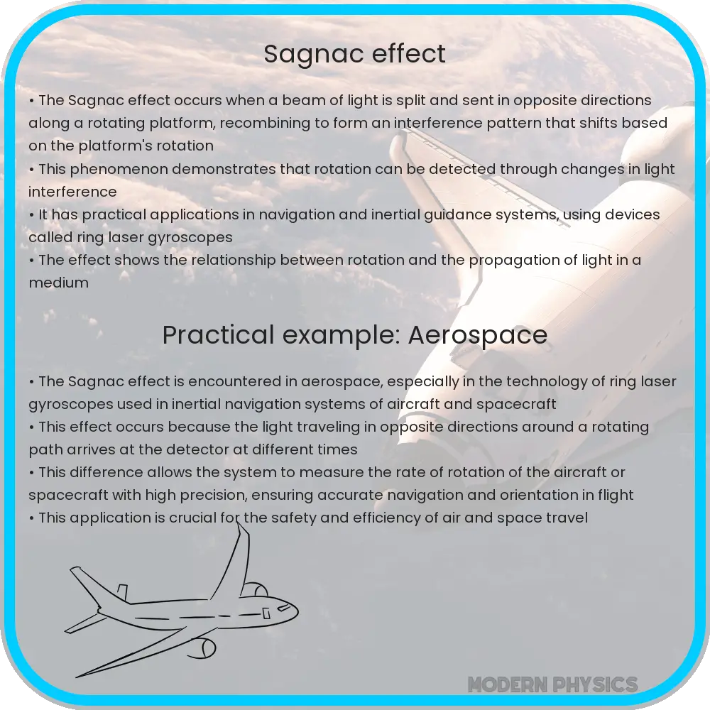 Sagnac effect