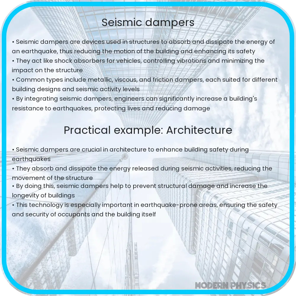 Seismic Dampers