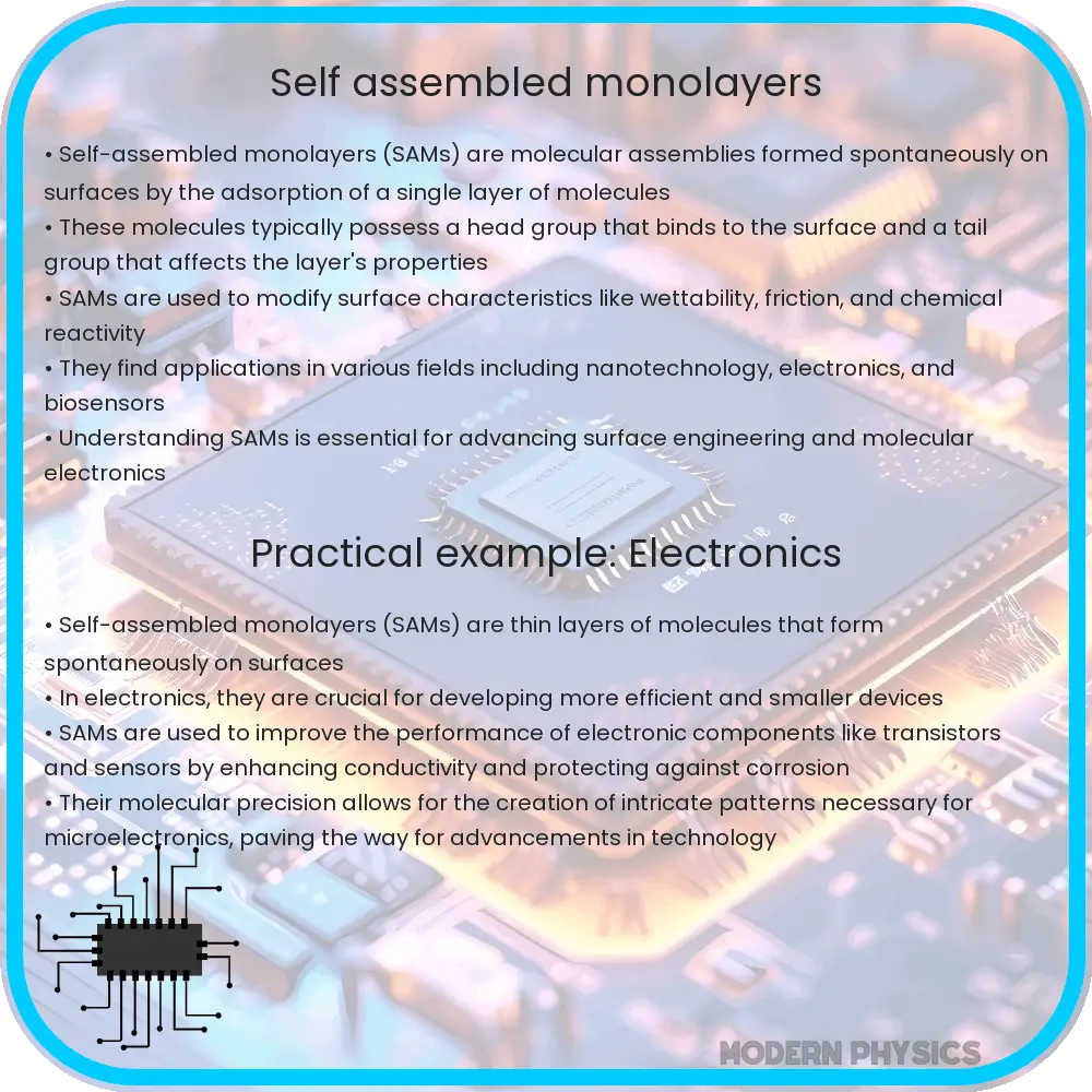 Self-Assembled Monolayers | Durability, Precision & Applications