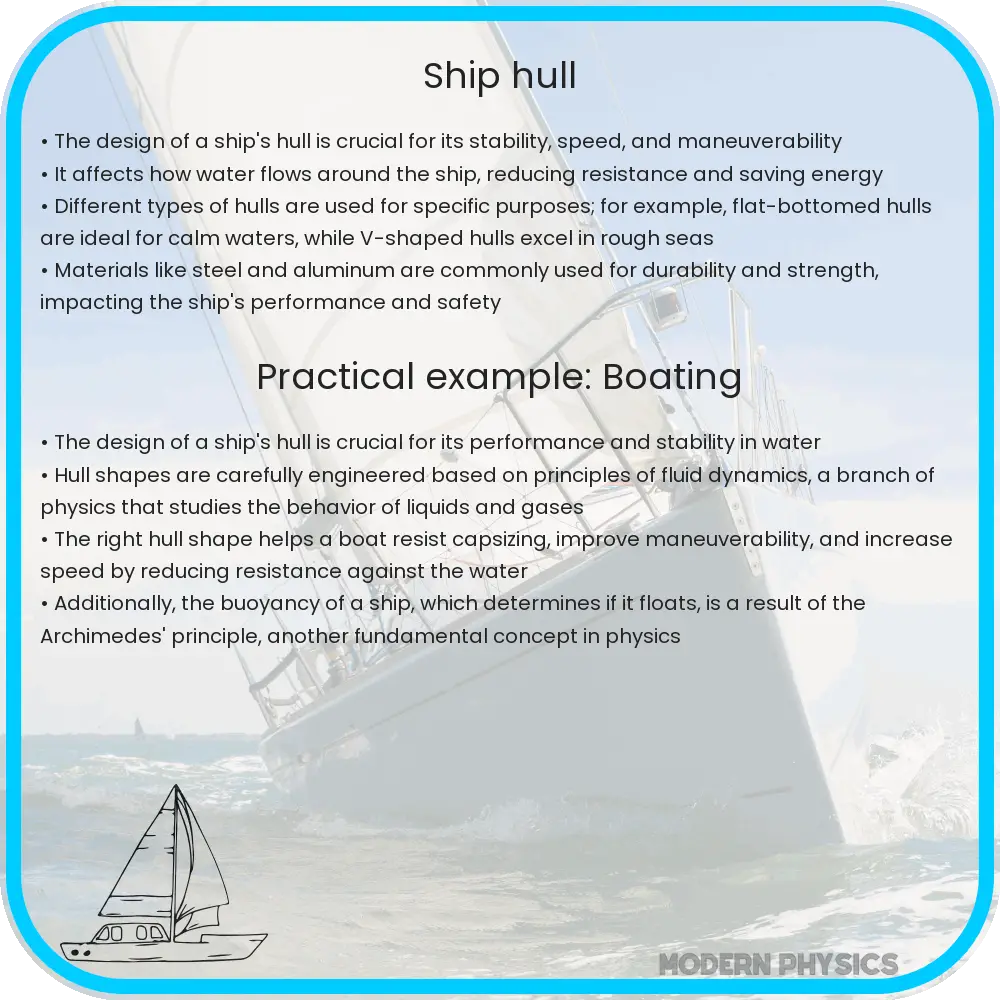 Ship Hull Design Stability, Durability & Load Capacity