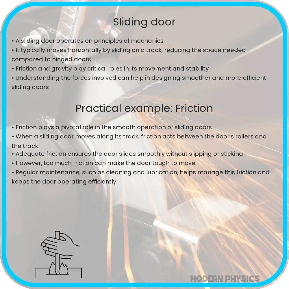 Sliding door