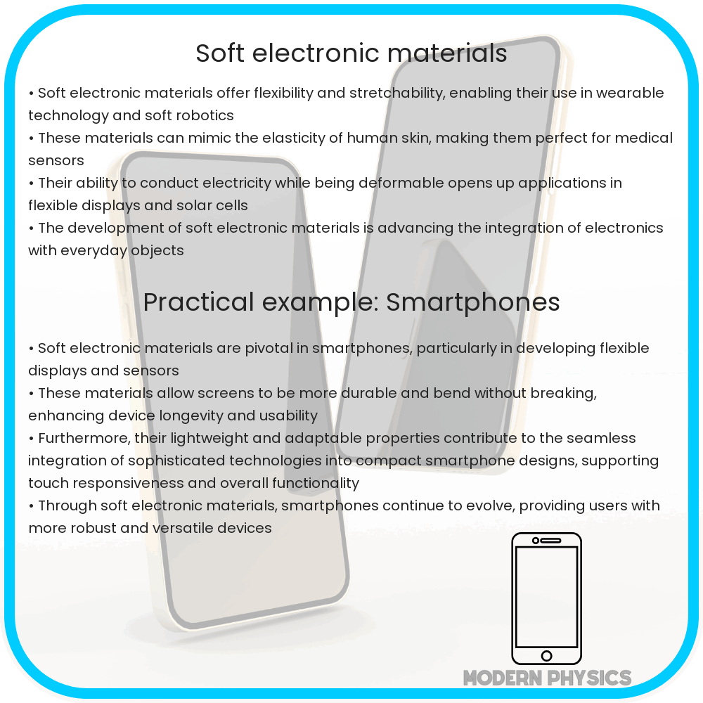 Soft electronic materials