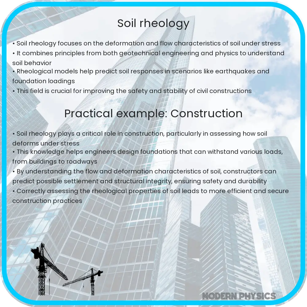 Soil Rheology