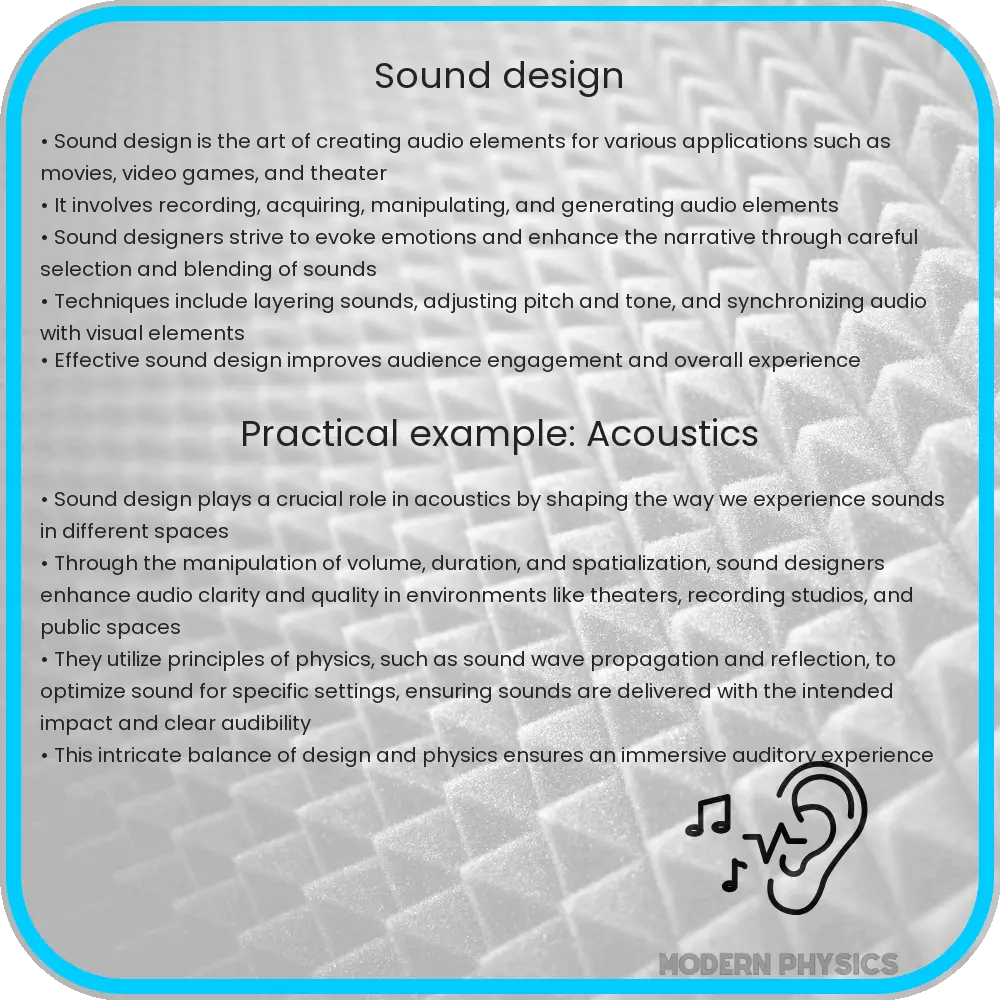 Sound Design