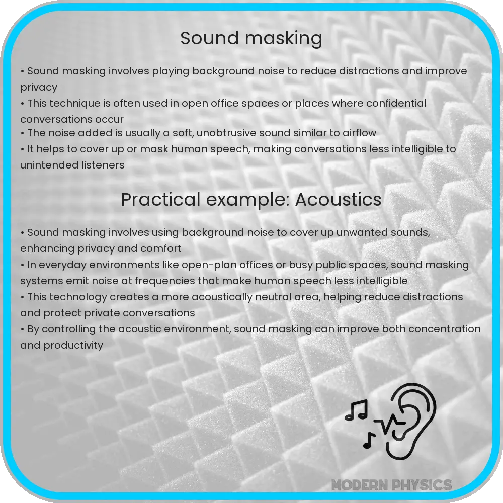 Sound Masking
