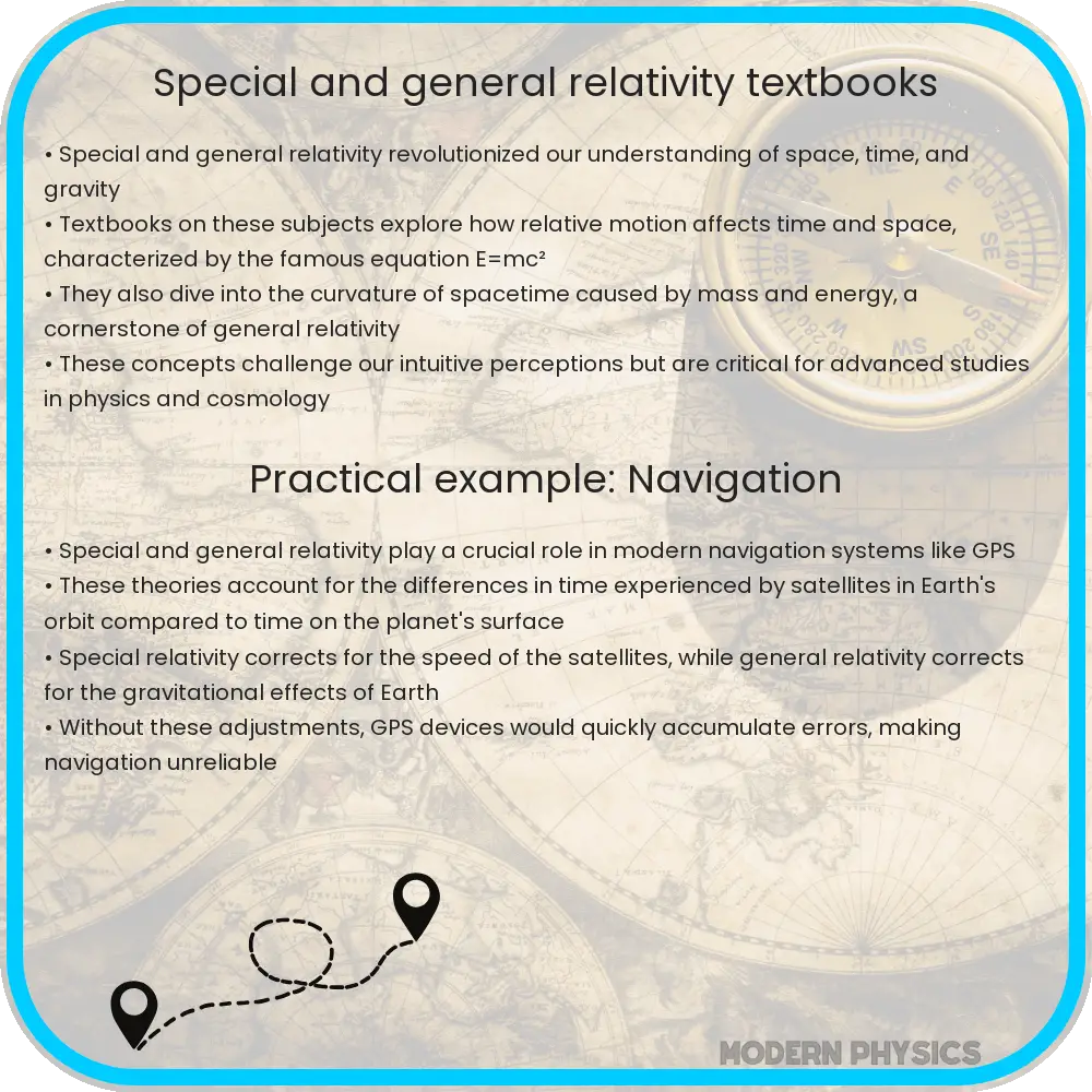 Special and general relativity textbooks