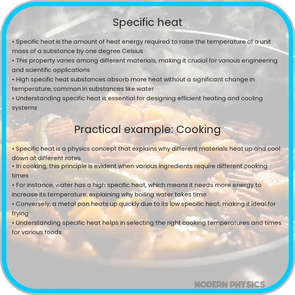 Specific heat