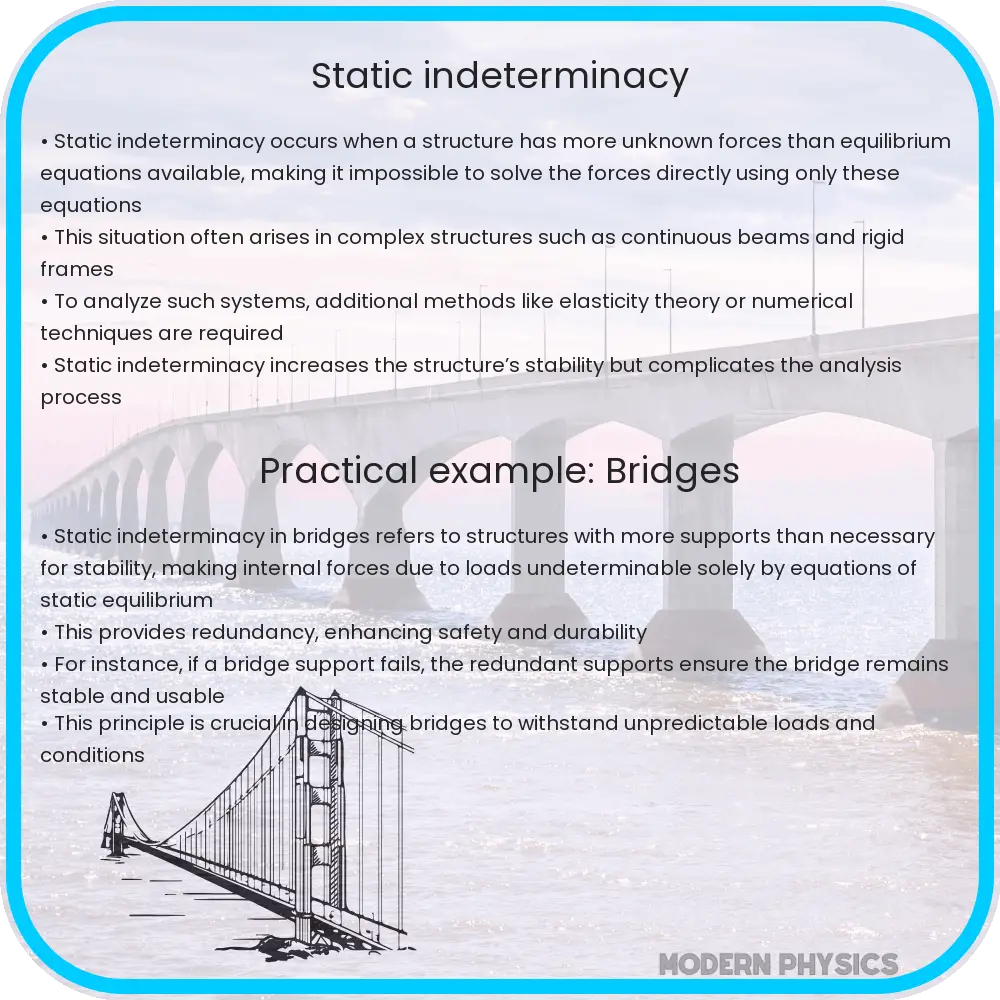 Static indeterminacy