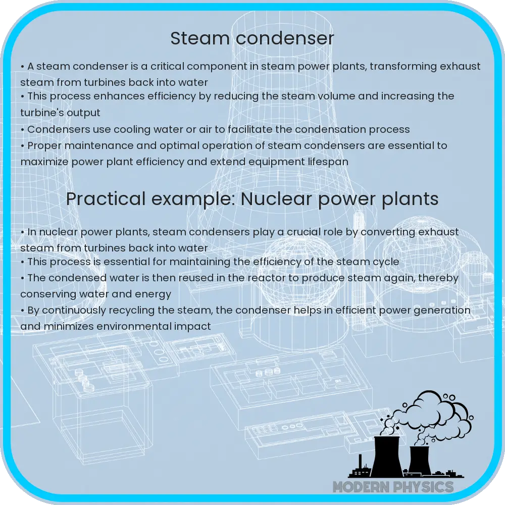 Steam condenser
