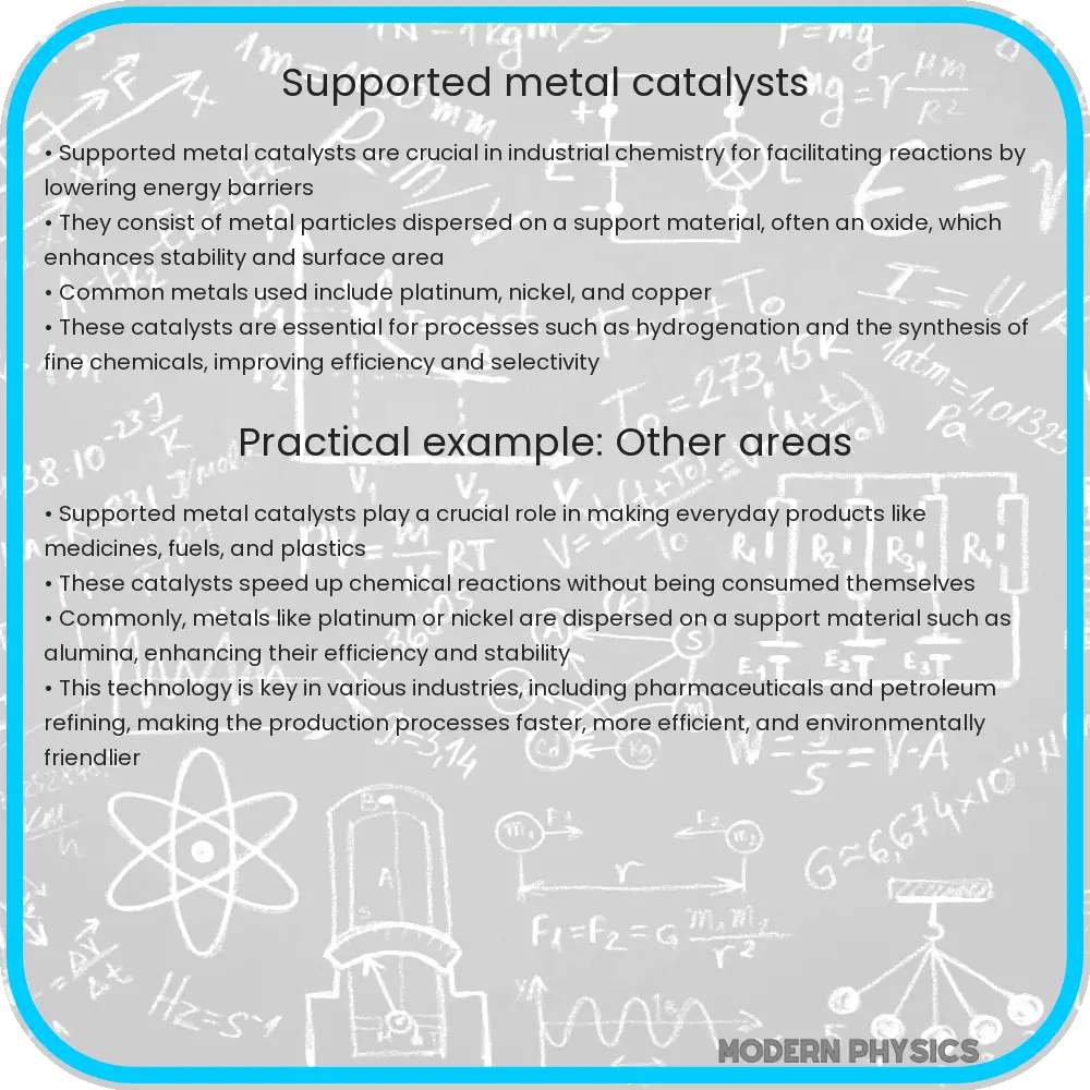 Supported Metal Catalysts