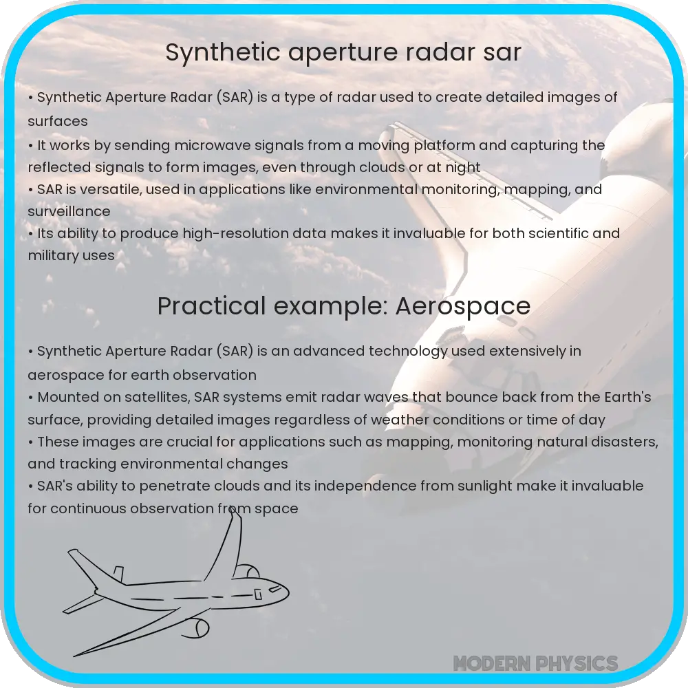 Synthetic Aperture Radar - SAR