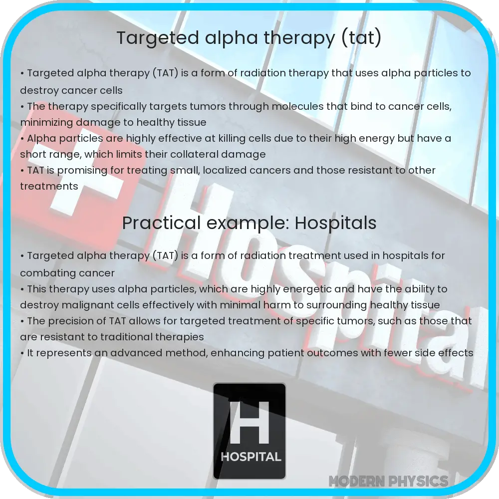 Targeted alpha therapy (TAT)