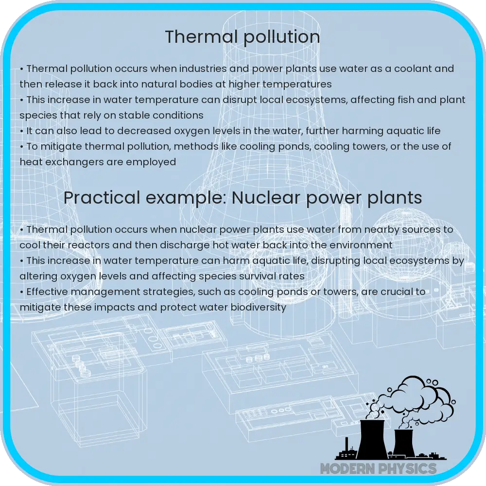Thermal pollution