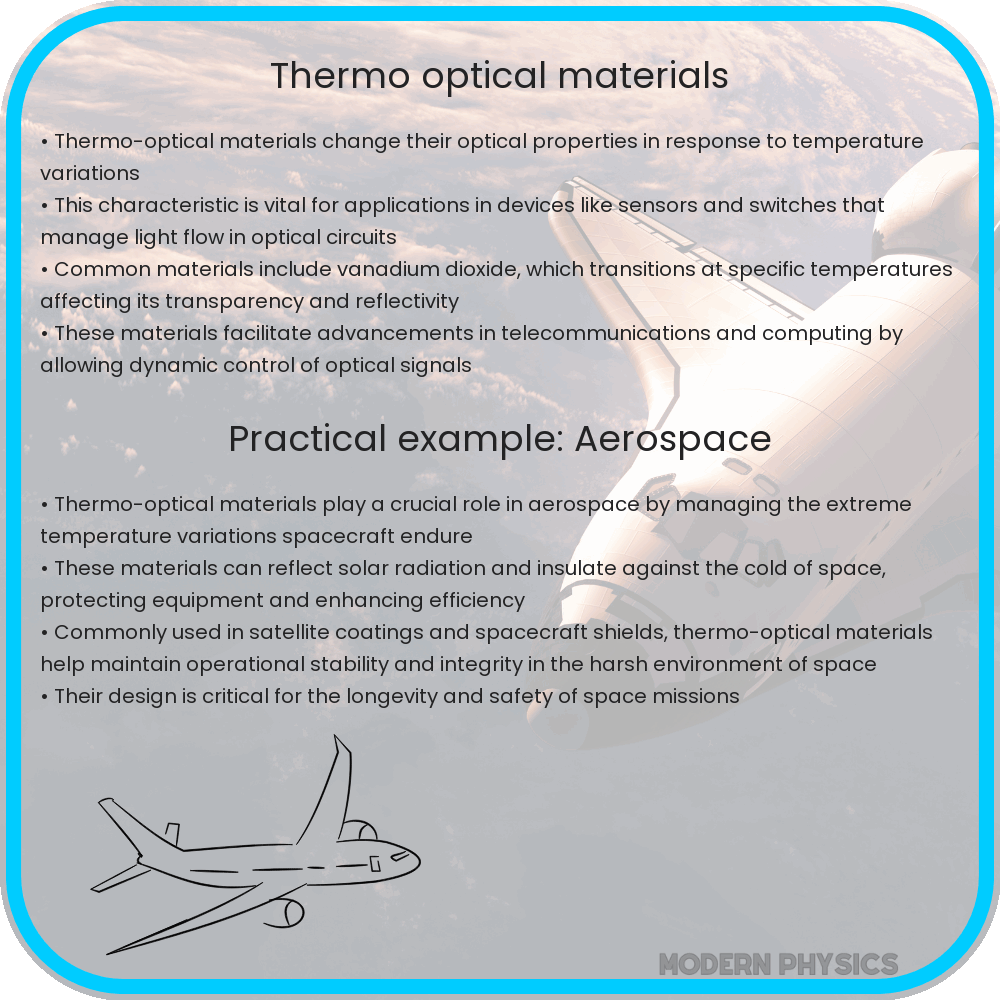 Thermo-optical materials