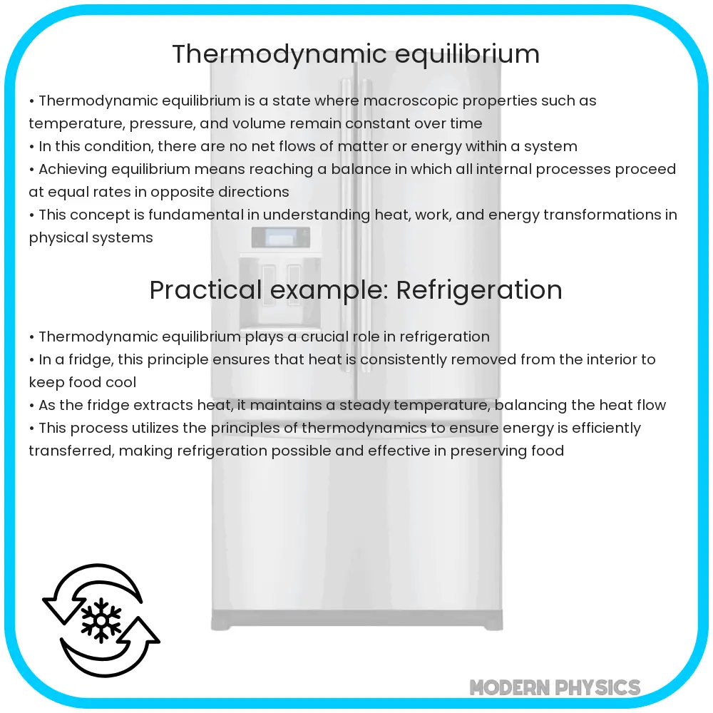 Thermodynamic equilibrium