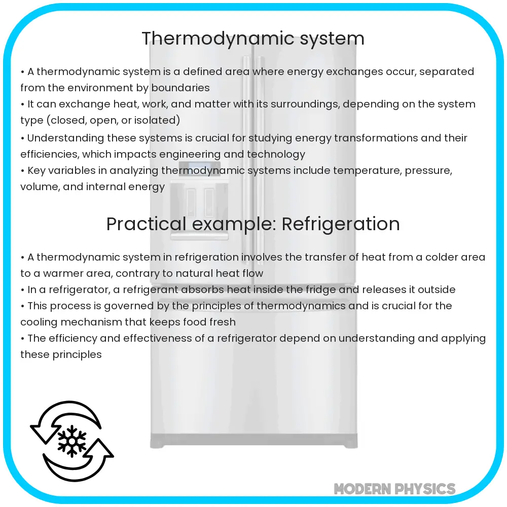 Thermodynamic system