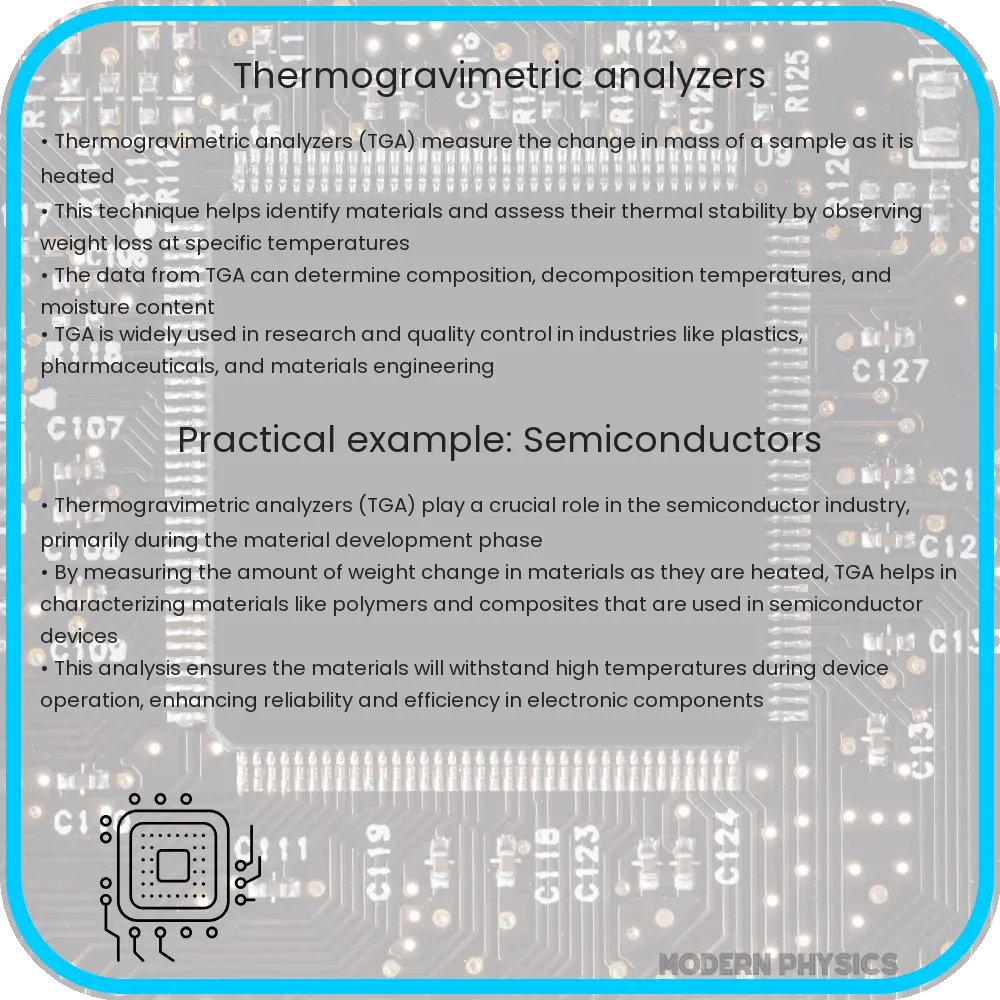Thermogravimetric analyzers