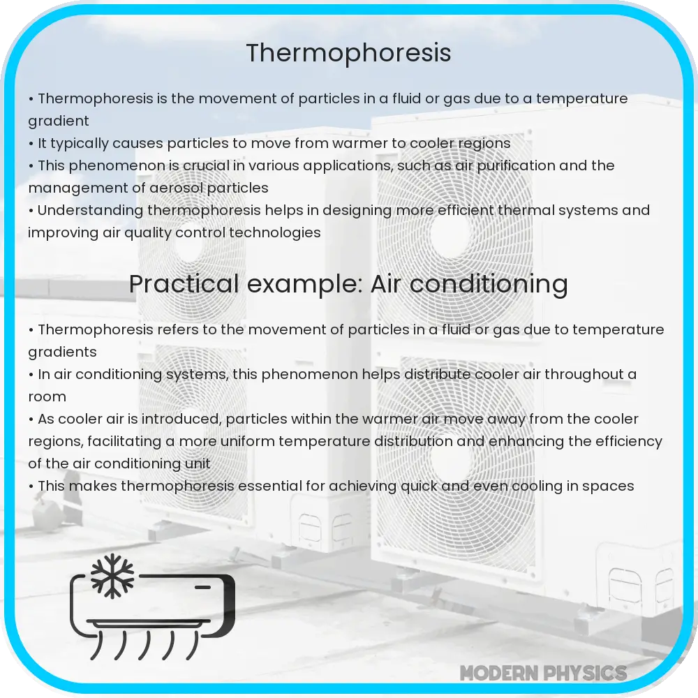 Thermophoresis