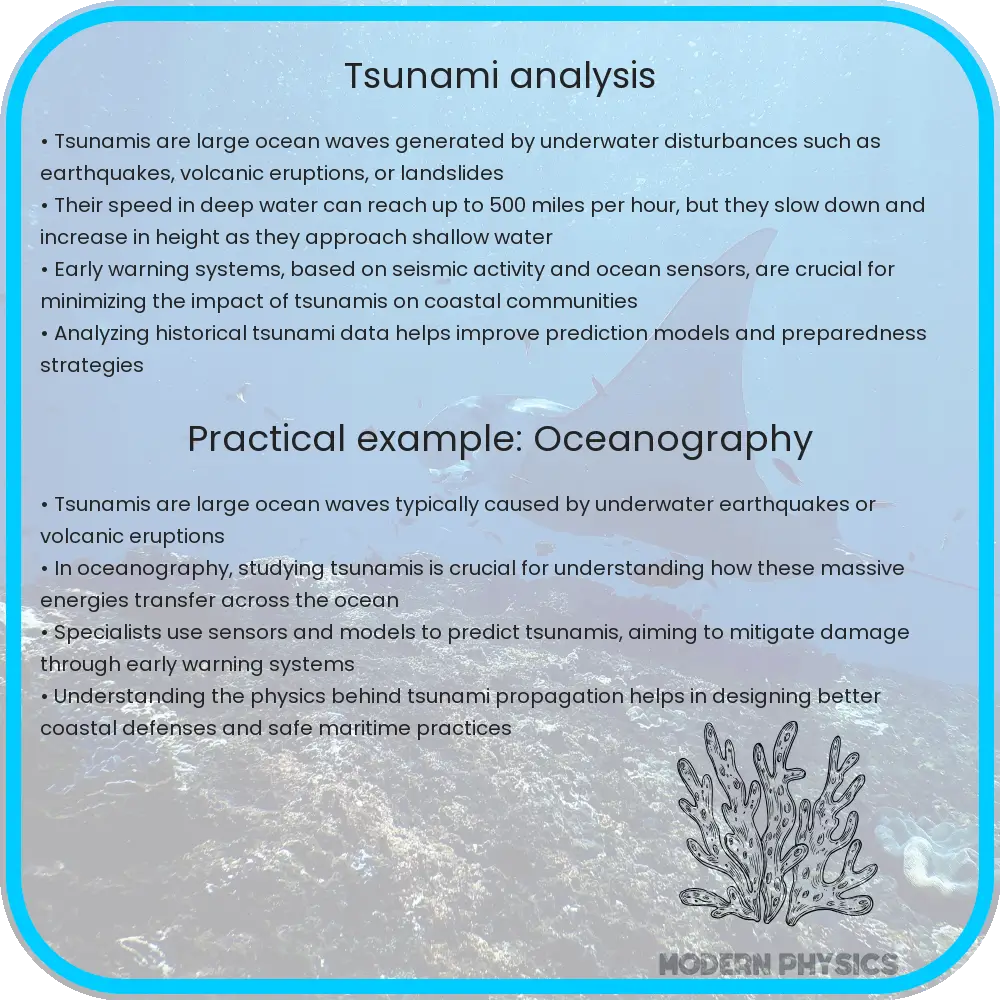 Tsunami Analysis
