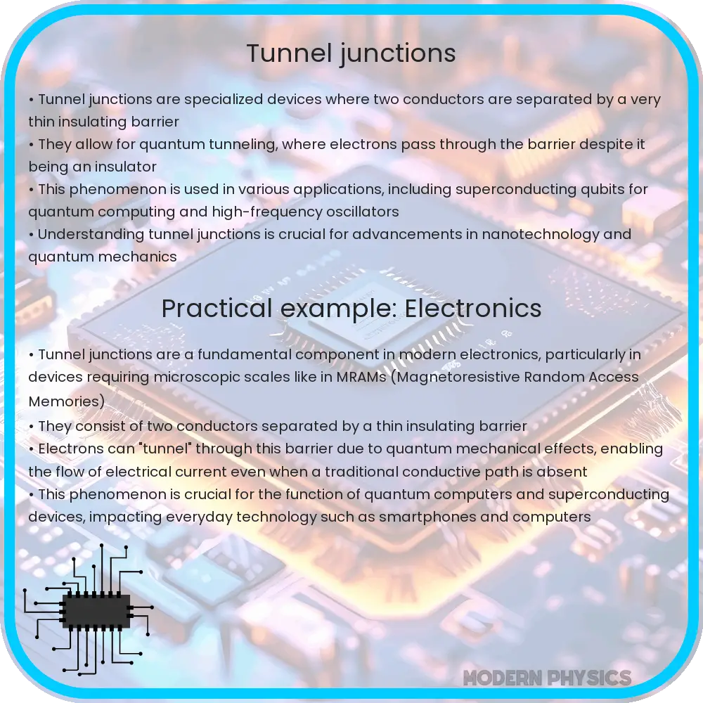 Tunnel junctions