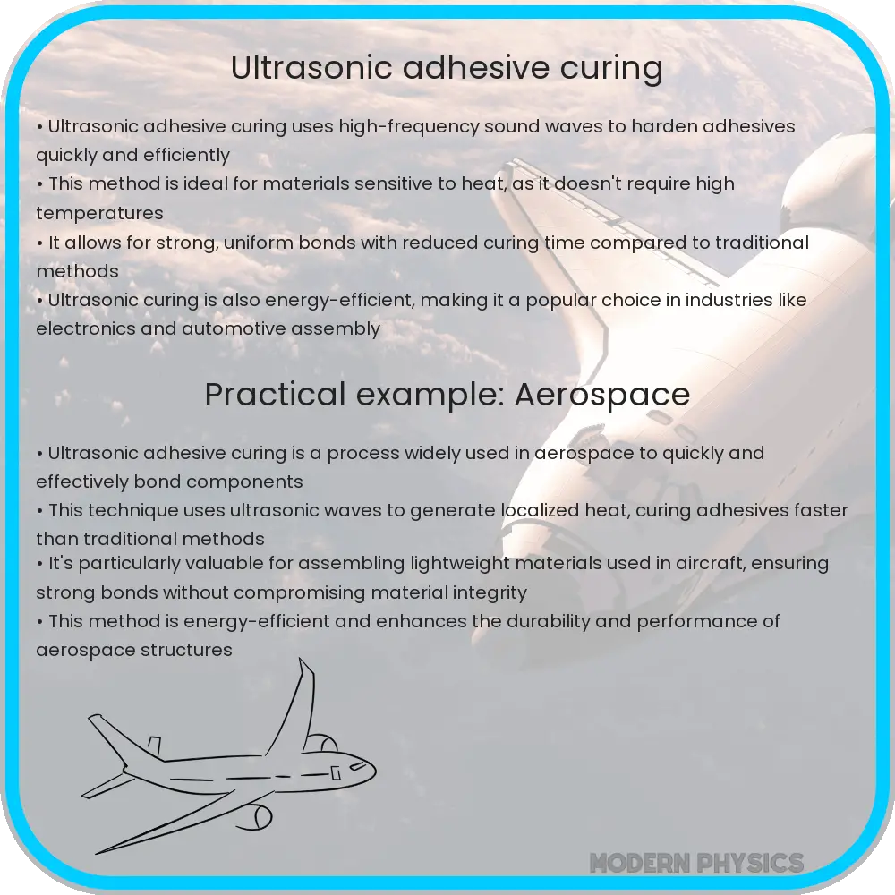 Ultrasonic Adhesive Curing Efficient, Quick & Precise