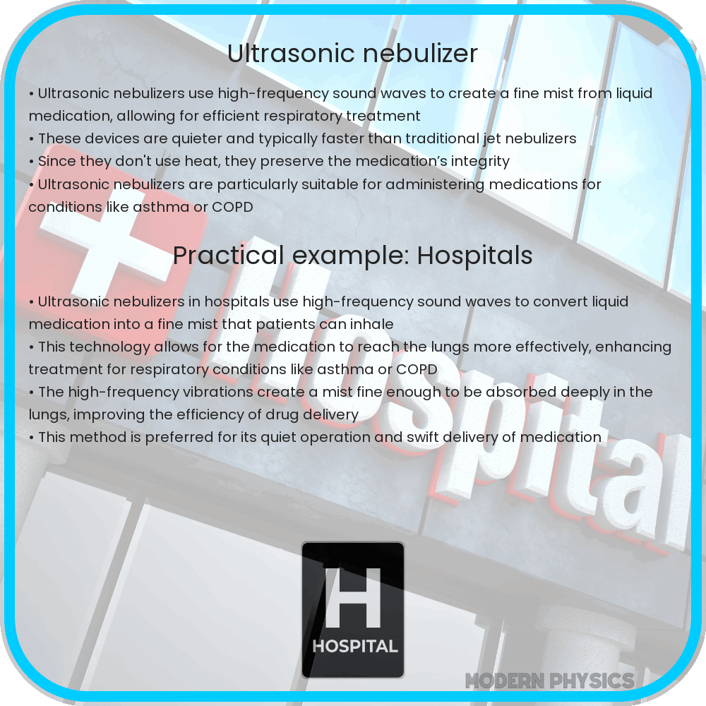 Ultrasonic nebulizer